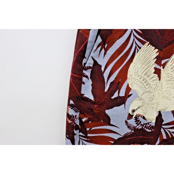 Erdem Cotton Ankle Pants Sparrow Boho Print Size 6 - Picture 3 of 11